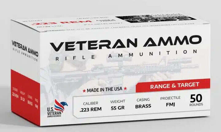 Ammunition Veteran Ammo ZPAP M70 223Rem VETERAN AMMO R&T 223REM 55GR FMJ 50/20 • Model: ZPAP M70